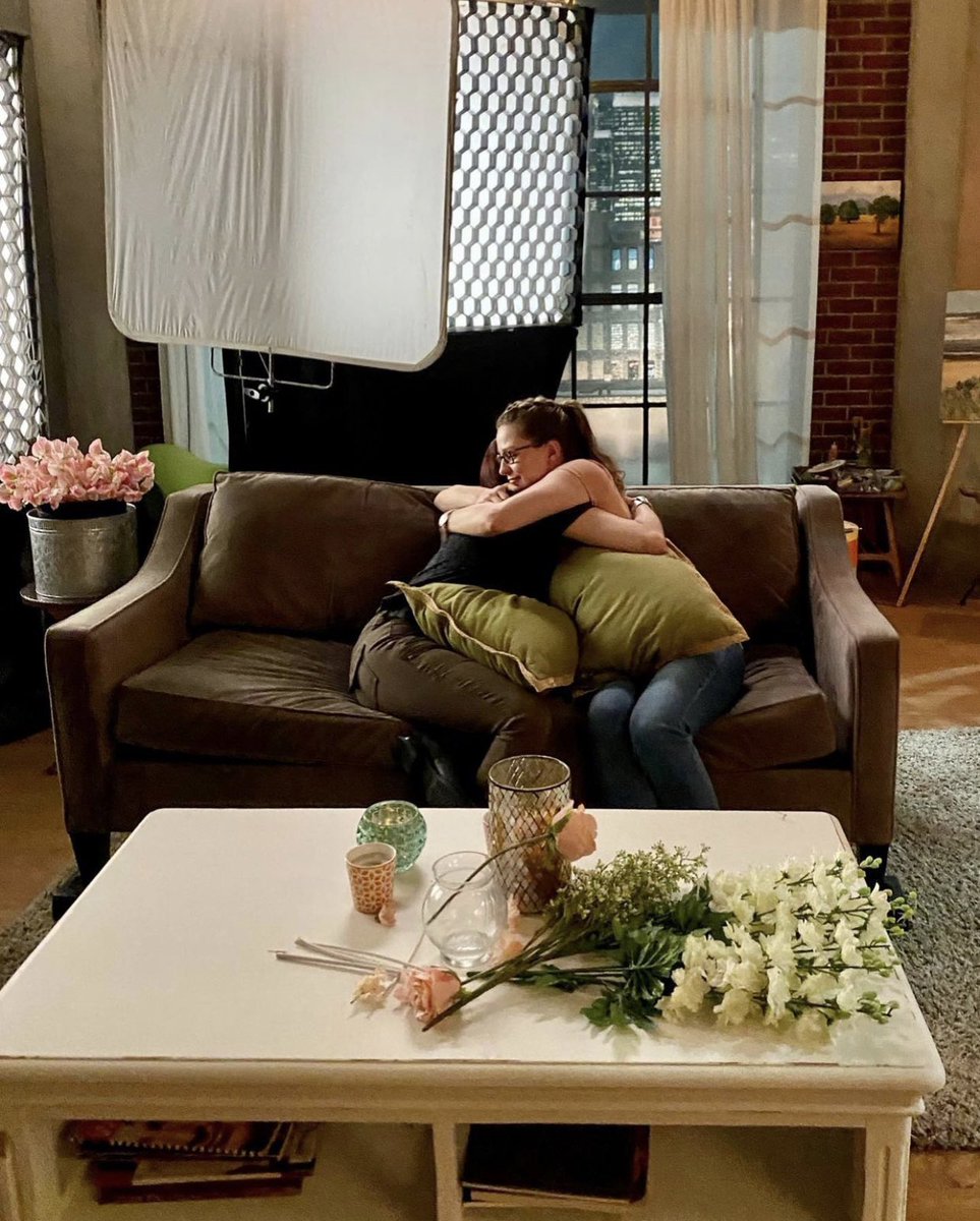 NoonansBarista's tweet photo. Literally crying at a bar rn. Thank you to the strongest and kindest humans that have ever graced my screen. You’ve done more than you can ever know for so many of us…@MelissaBenoist @chy_leigh https://t.co/EvQNDW4p2S