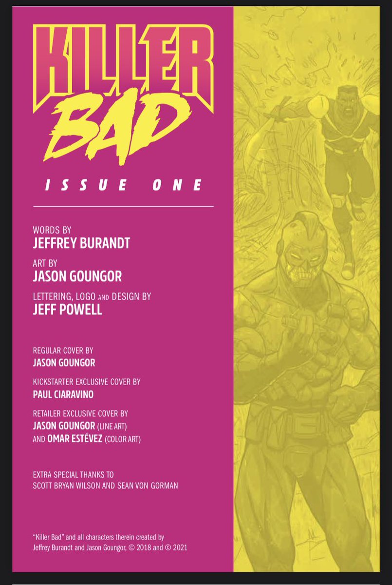 Jef_UK's tweet photo. Love this inside front cover by @jeffcpowell #killerbad https://t.co/JC4OAB8jdG
