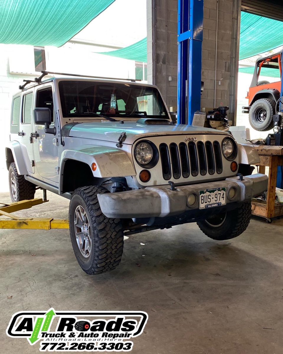 This customer’s Jeep came to us for maintenance such as tires, battery, alignment, steering linkage, stabilizer, and brakes. 

We are here for all your maintenance needs. How can we help you?

772-266-3303