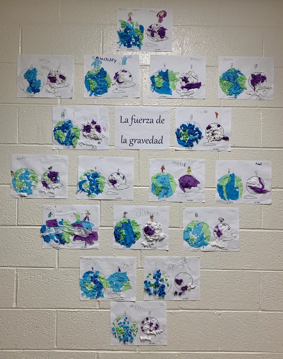 Laud0835's tweet photo. Learning about Forces… How does gravity work? 😱🌎🌕 Loving @SCEBulldogs creativity 🙌🏼✨ https://t.co/XsdN4emoAB