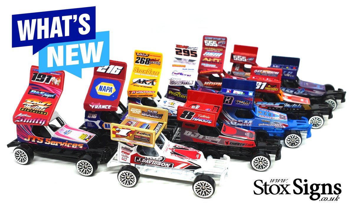 📢Over 90 new products now live on the website📢, View our "What's New" page below; stoxsigns.co.uk/product-catego…

Want to save on postage? We will be at Sheffield this Sunday the 14th for the BriSCA F1 National shoot out final.🏁🏁