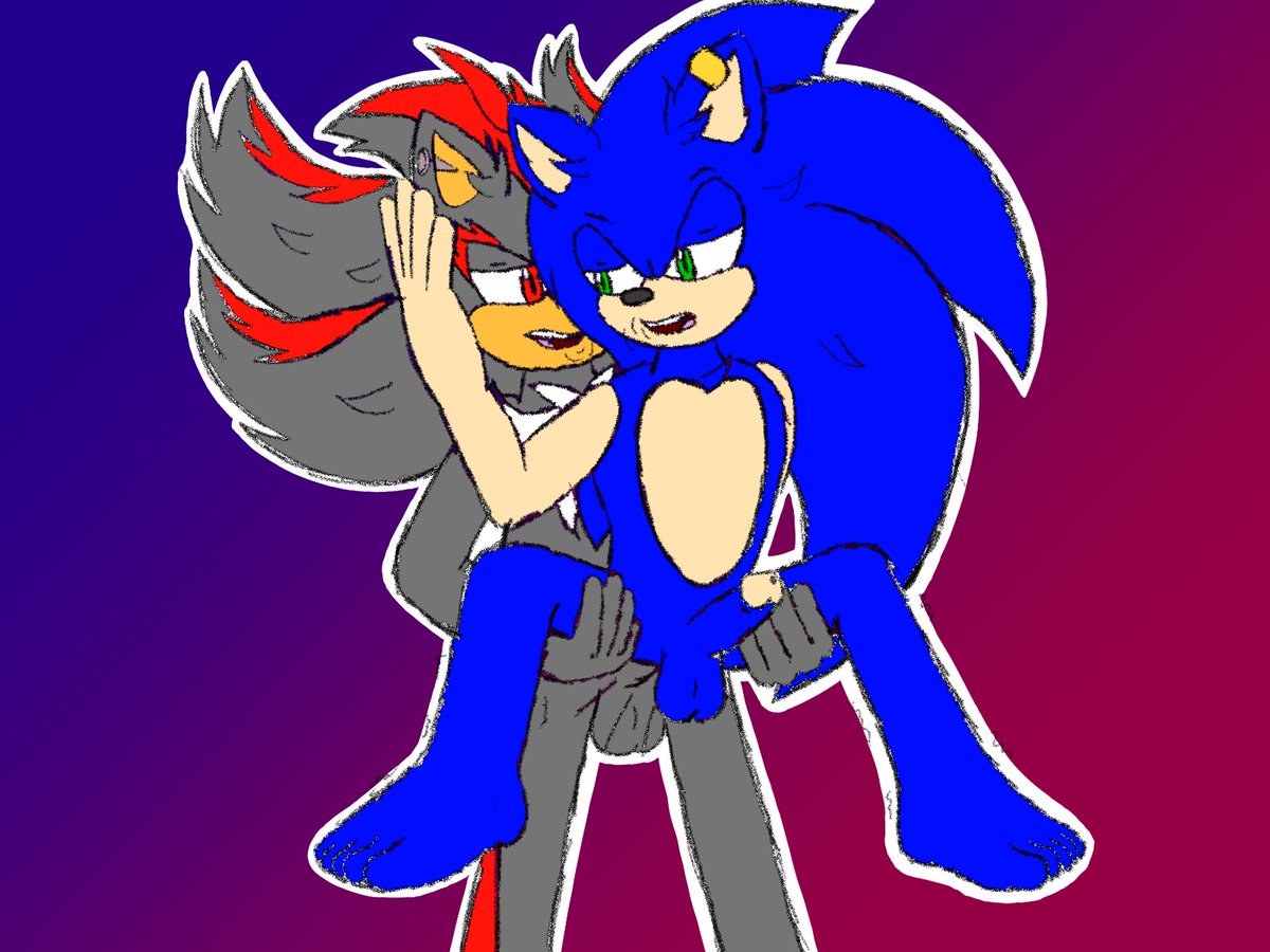 BMS_NSFW's tweet photo. What better way to start this page than with some Sonadow? ;3
AU versions belong to @ShadKun_NSFW https://t.co/PBkUvmUfsc