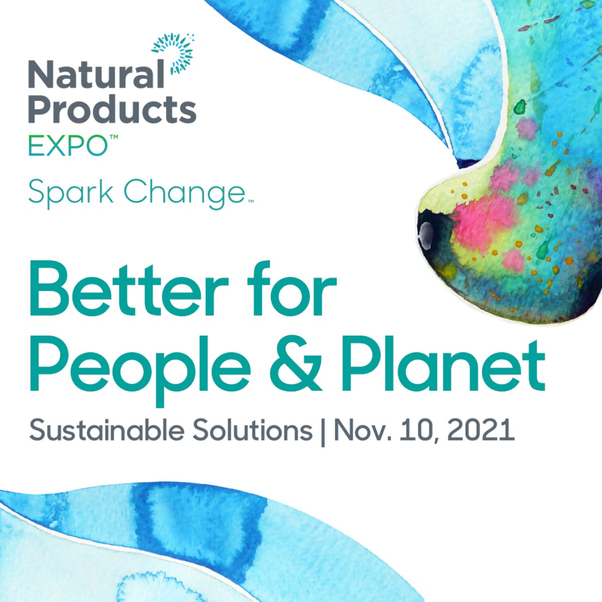 nfm_mag's tweet photo. Did you miss Natural Products #ExpoEast? We’ll be highlighting our picks for sustainable brands and products from Philly and Natural Products Expo Virtual during Wednesday's Spark Change Sustainable Solutions event. https://t.co/B5Pnk1wFbb #sparkchange21 #npev21 https://t.co/MQneg2NFO2