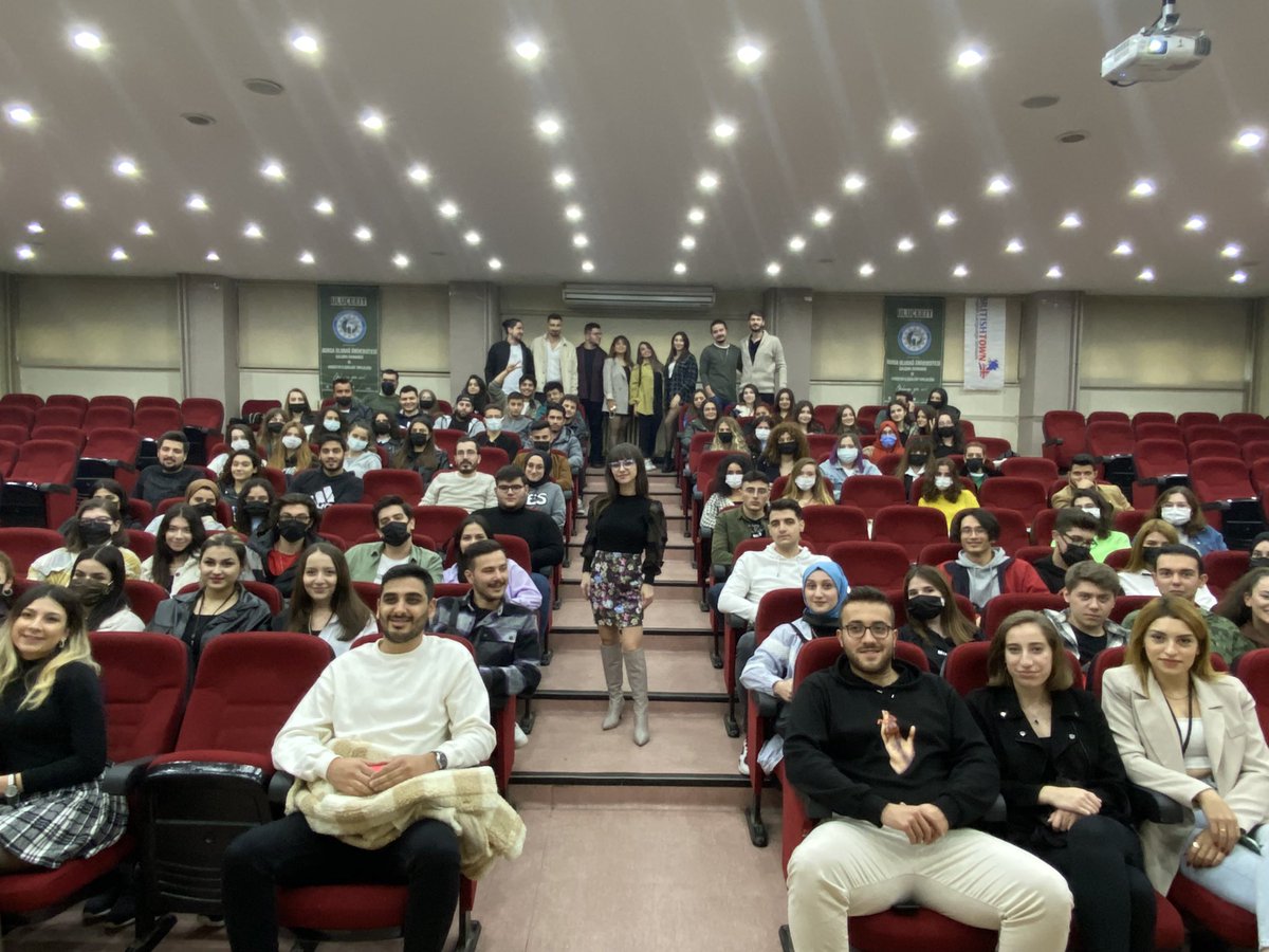 uludagceeit's tweet photo. Input &amp; DataHouse Teknoloji İnsan Kaynakları Yöneticisi ve Uzman eğitmen Derya Özkan ile Etkili İletişim ve Mülakat Becerilerini konuştuğumuz bir seminer düzenledik. Etkinliğimize katılım sağlayan herkese teşekkür ederiz.
#uluçeeit https://t.co/qCRt2lEJ9U