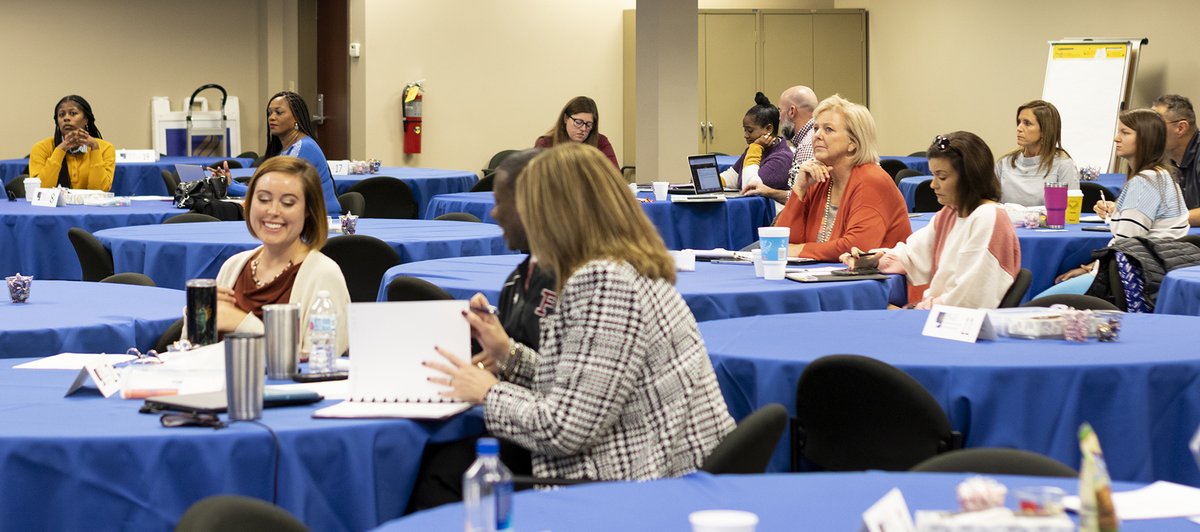 PAGE_EdNews's tweet photo. A great day of collaborative learning today during PAGE Transformational Principal Institute (TPI). Participants heard from PL director Angela Garrett as they applied TPI tools and strategies to effective teamwork built around relationships and belonging. (1/2)
#PAGEPL  #PAGETPI https://t.co/fUadX4eTqV