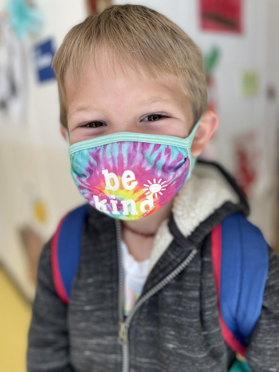 Love this mask for World Kindness Day! <a href="/DornNPD117/">Dorn Elementary</a>