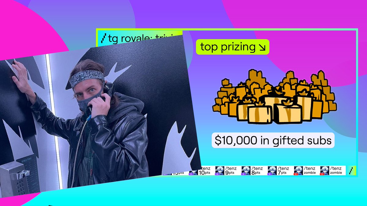 DownToQuest's tweet photo. Questers, we need you!

Today at 7pm MST DTQ will compete for 10k in #giftedsubs in a Trivia Royale!

We will be doing #QuestCrypto #airdrops for those in chat that help us!

It will be Twitch and Gaming related Trivia, we need all experts on deck! https://t.co/0IQzMEBGIL