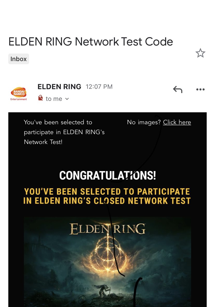 rtthomson75's tweet photo. I’m in! #ELDENRINGNetworkTestVer https://t.co/0x0cUQsjqp