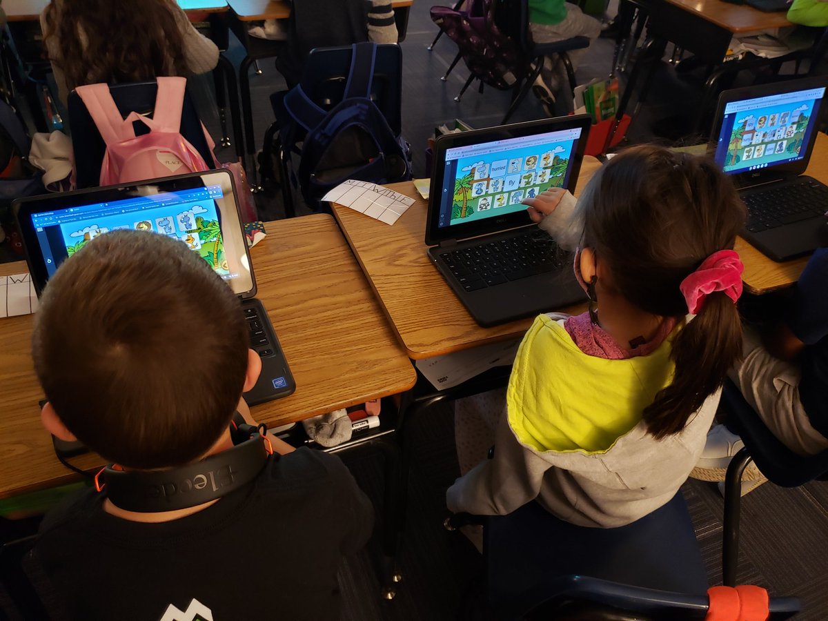 Working hard on some Lumio word sorts today.  Students love using this new technology!