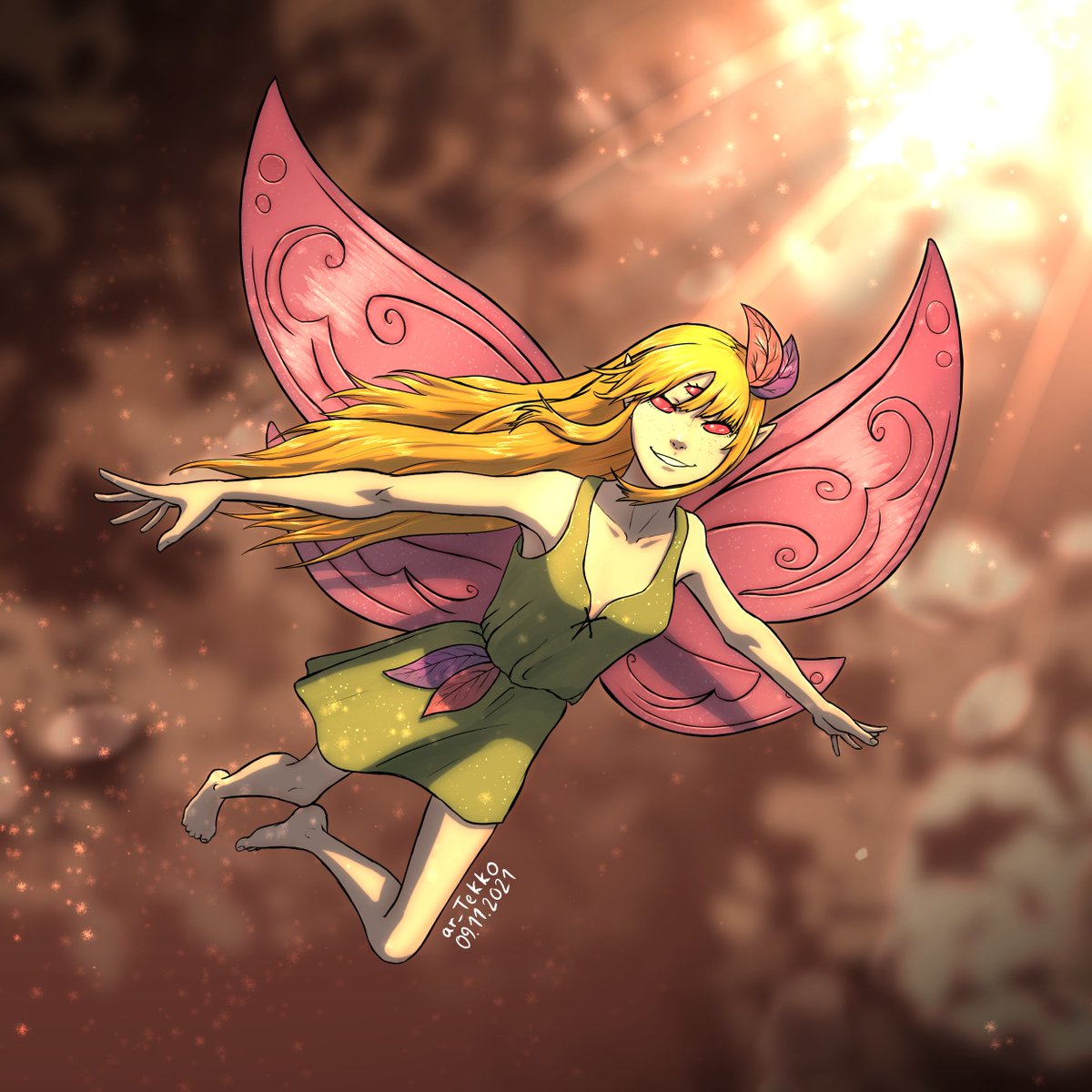 ar_Tekko's tweet photo. Finished drawing Faura, its an OC of @artsy_fae 

Messing around with random layers till things work out as usual

#art #digitalart #CLIPSTUDIOPAINT #drawing #TekkLogs #twitchtv #twitchstreamer https://t.co/huHqshrf5o