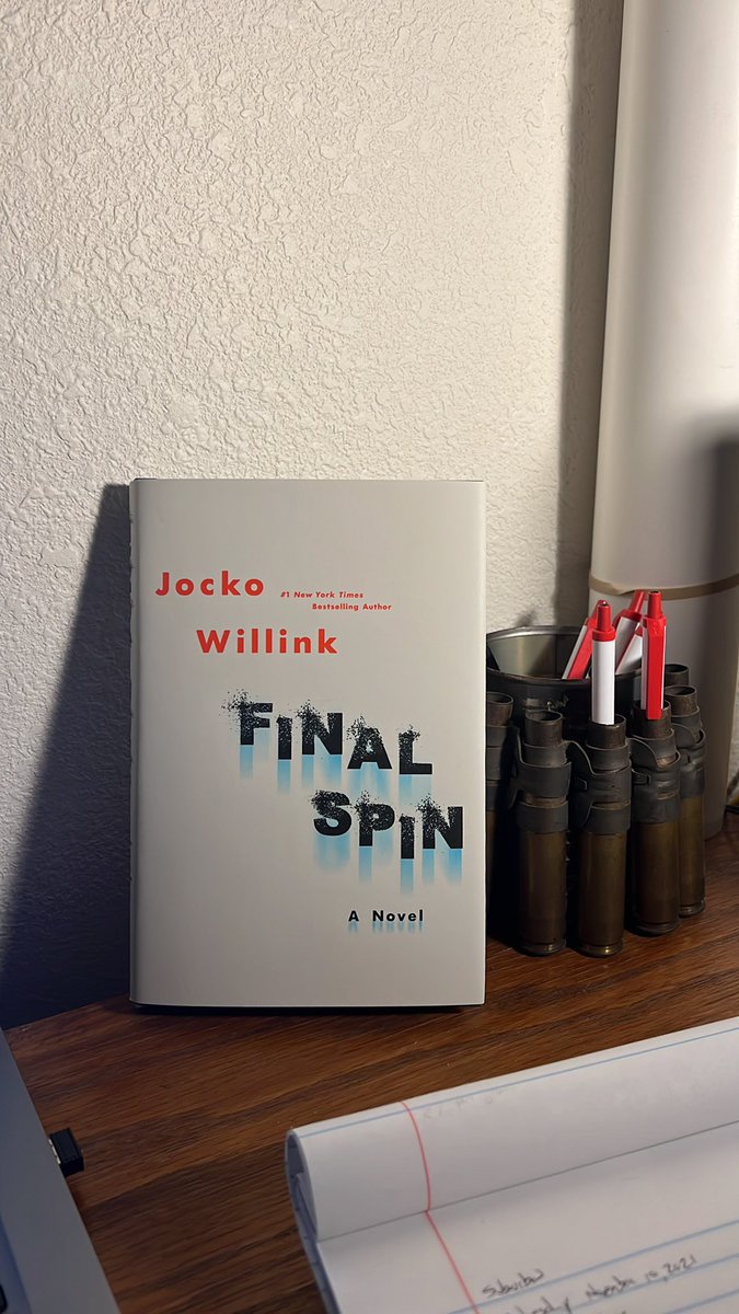 MinckLife's tweet image. 1st Edish, thanks @jockowillink for what you do #FinalSpin #ANovel #FirstEdish