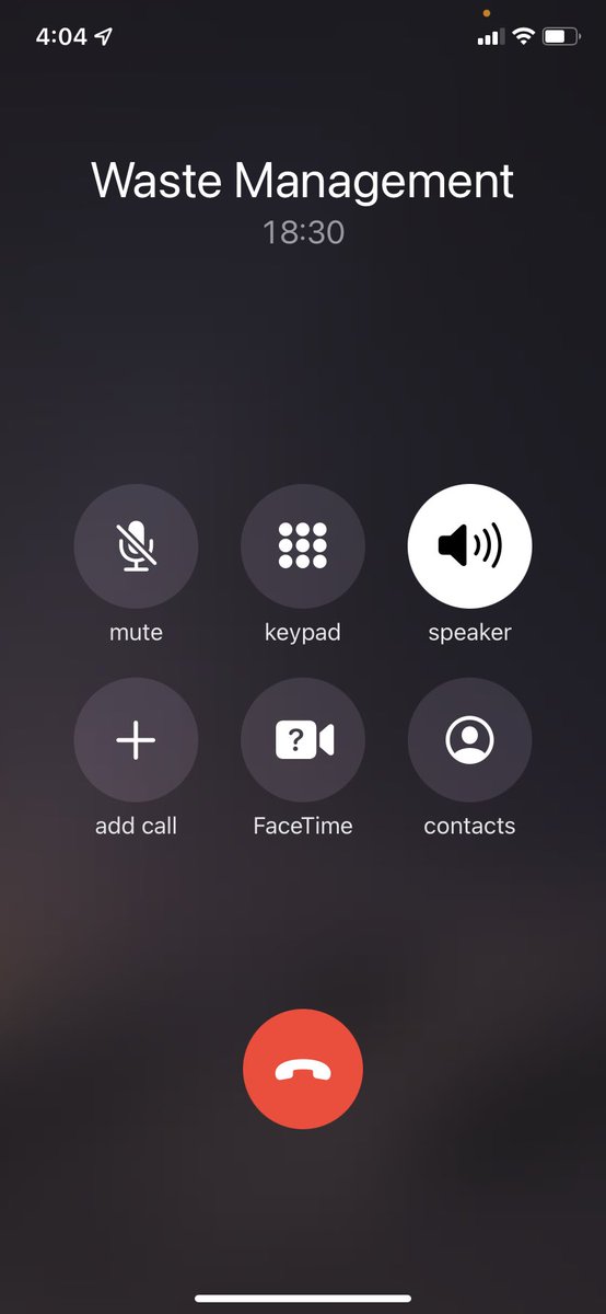 ⁦<a href="/WasteManagement/">WM</a>⁩ think your people can get around answering the phone anytime soon?