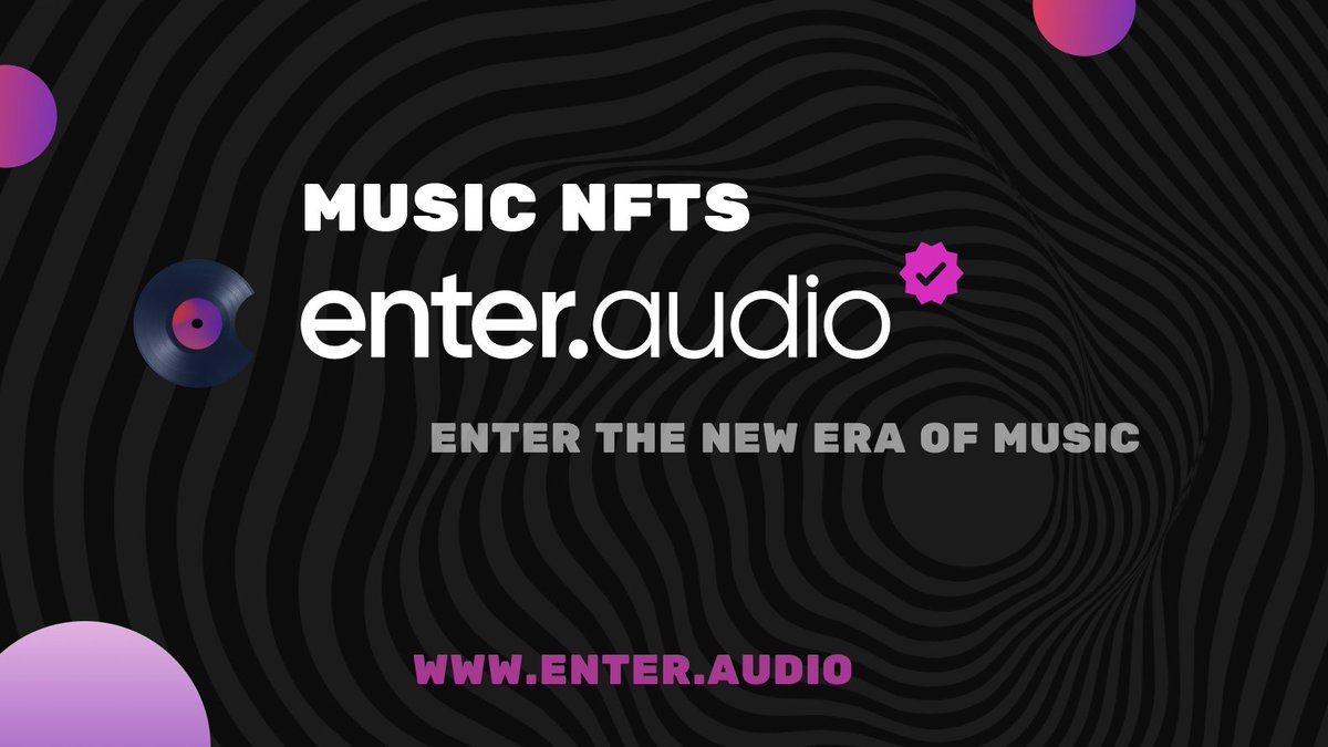 EnterNFT's tweet image. 🎧 enter.audio - Music NFTs powered by enter 🎧 

Enter the rabbit hole of music on the blockchain 🪄 

#Music #EnterAudio #EnterNFT #NFTs #BSC #MusicNFT #Crypto