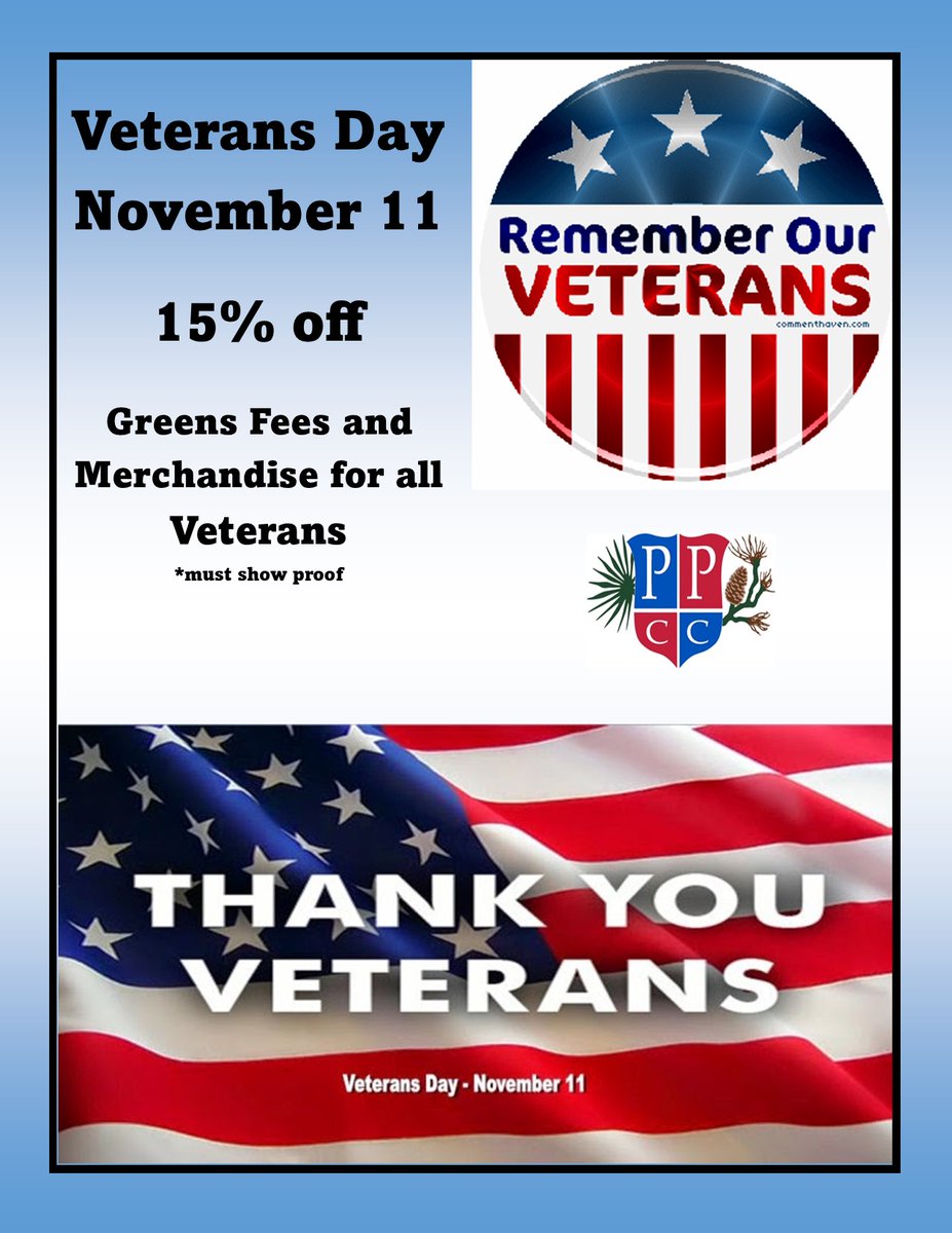 Veterans get 15% off! Book now: …to-pine-country-club.book.teeitup.com
