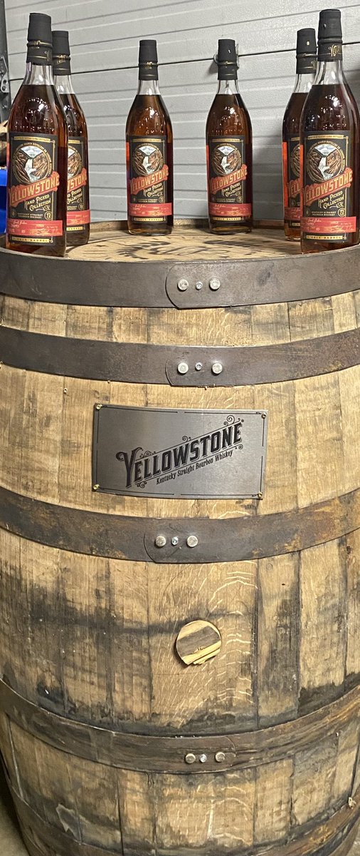TimersBevCenter's tweet photo. Just in from #YellowstoneBourbon is our hand selected single barrel pick. With each purchase of a bottle you will be entered into a raffle for the barrel(bottles not included). #bourbon #singlebarrel https://t.co/nMQV3ifYHK
