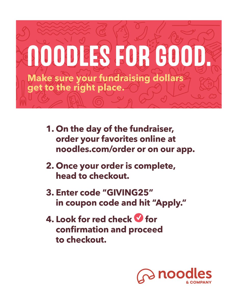 AAdkinsteach's tweet photo. Tuesday, November 30 is National Day of Giving #GivingTuesday. Noodles and Company is sponsoring William Chrisman's Character Plus Committee. The proceeds will be used to support young people in need this holiday season. #isdstrong 
@ChrismanBears
#isdcharacterplus. https://t.co/g6xQve1abi