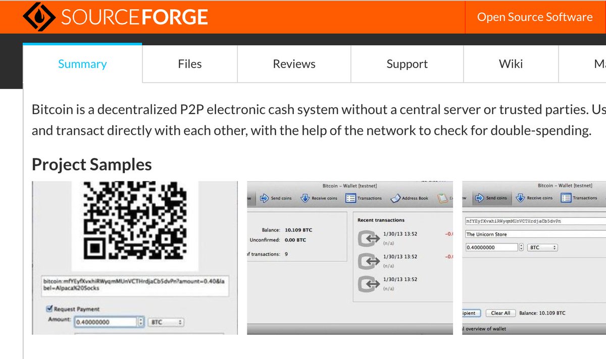 On this day in 2008, Satoshi Nakamoto created the original #Bitcoin project on SourceForge.

sourceforge.net/projects/bitco…