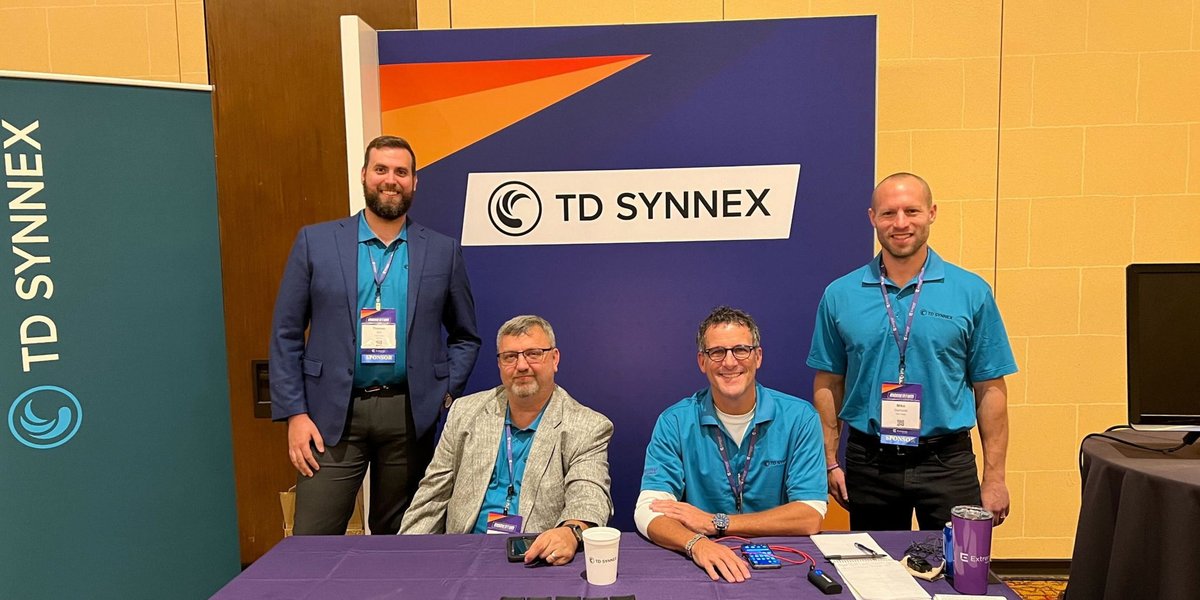 ExtremeNetworks's tweet photo. Thank you, @TDSYNNEX, for being a valued distribution partner of Extreme and a sponsor of our 2021 #ExtremePartnerConf. https://t.co/LZcUGAXcUC https://t.co/bJda93S1Fi