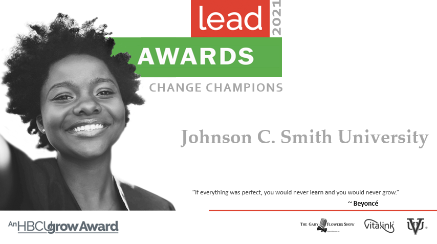 HBCUgrow's tweet photo. Shout to @JCSUniversity for receiving the Change Champion award at this years LEAD conference. #hbcugrow #HBCU https://t.co/kNiyhIZAnB