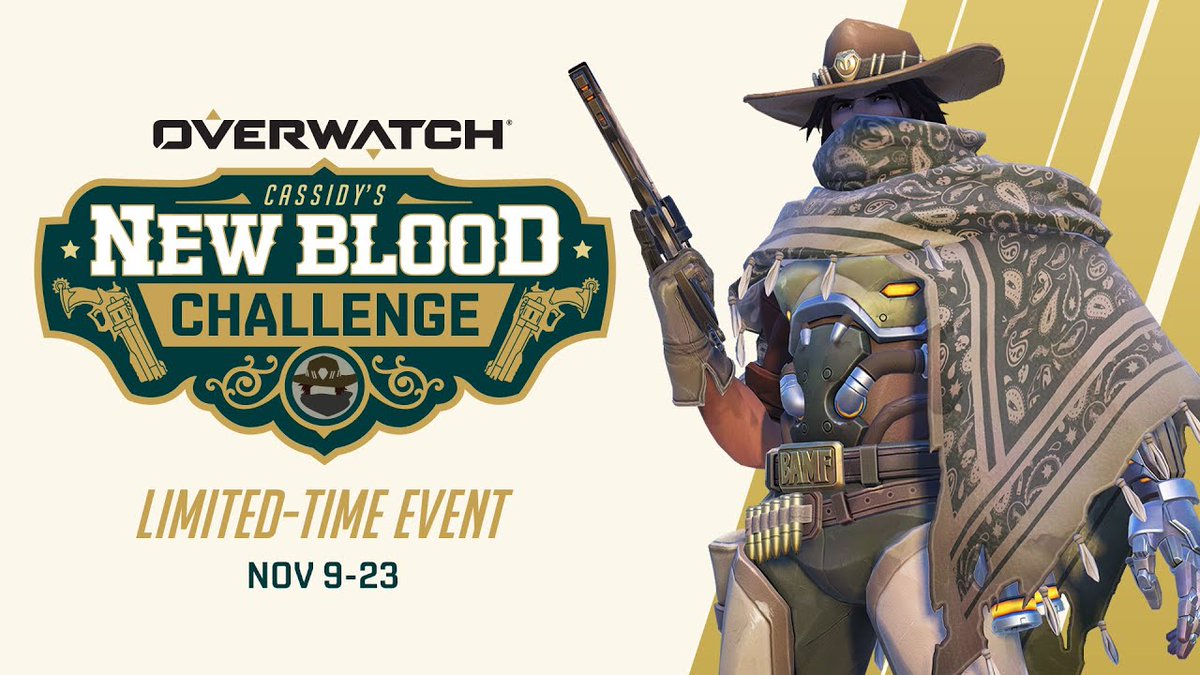 Overwatch @ MMO-Champion on Twitter: "Cassidy's New Blood Challenge - November 9-23 - https://t.co/ucCJEI9ncf…