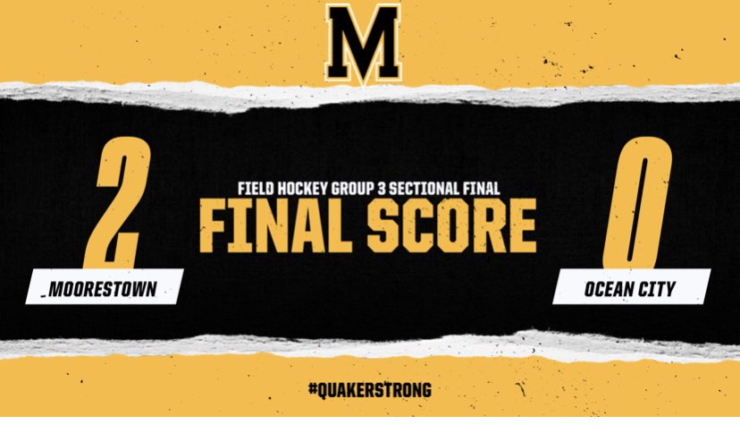 MHSQuakers's tweet photo. Congratulations to the MHS Field Hockey on winning the Group 3 Sectional Championship! #quakerstrong https://t.co/eb9T7ddXQp