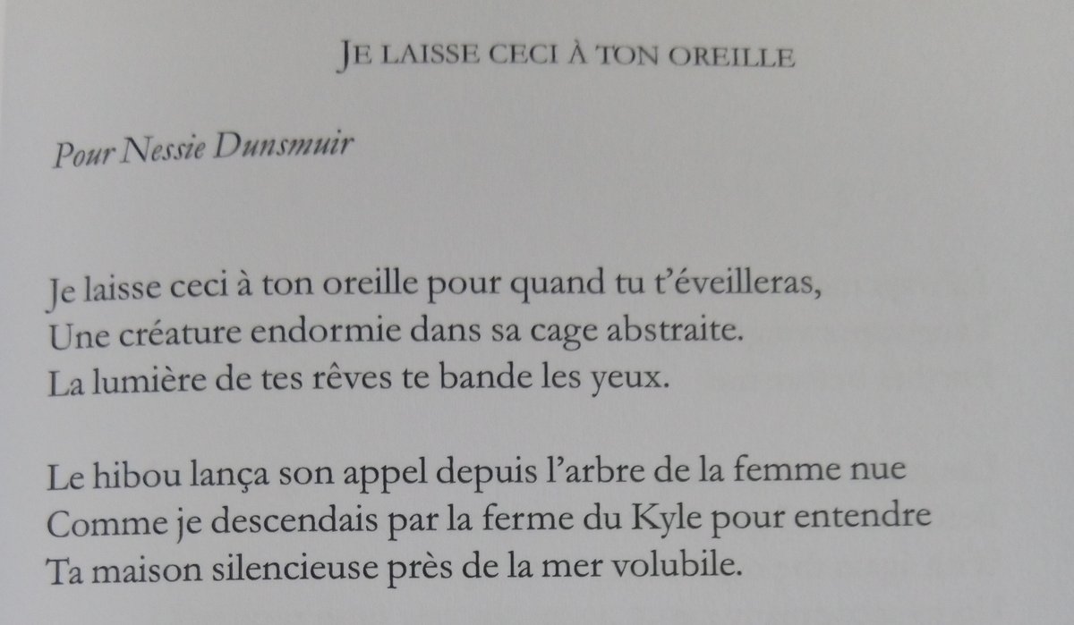 Blackheraldpres's tweet image. "I Leave This at Your Ear" / "Je laisse ceci à ton oreille"
(trad. @BlandineLongre)
Pour (re)lire &amp;amp; (re)découvrir W. S. Graham
(recueil bilingue / bilingual book)
blackheraldpress.com/les-dialogues-…
#WSGraham