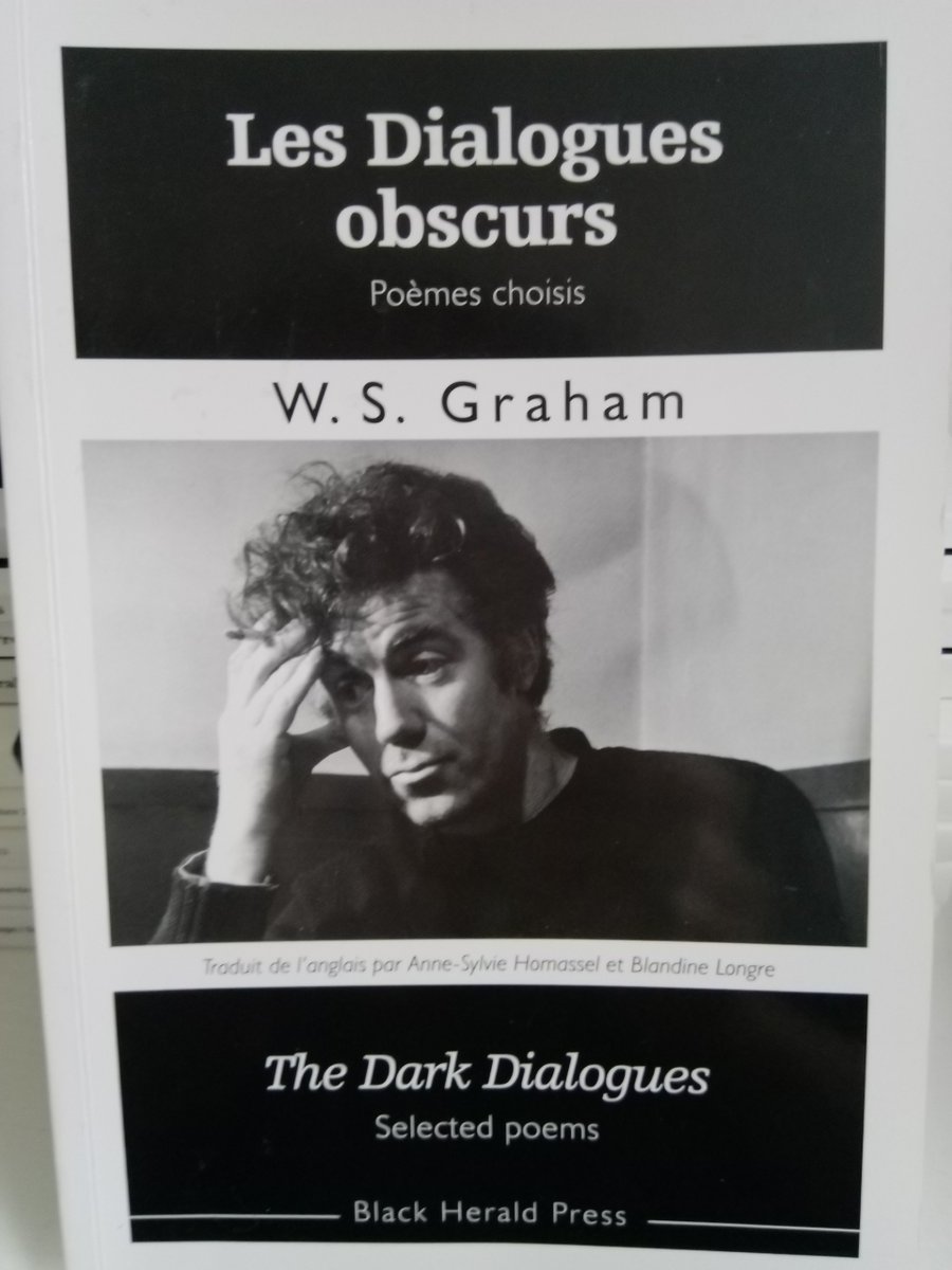 Blackheraldpres's tweet image. "I Leave This at Your Ear" / "Je laisse ceci à ton oreille"
(trad. @BlandineLongre)
Pour (re)lire &amp;amp; (re)découvrir W. S. Graham
(recueil bilingue / bilingual book)
blackheraldpress.com/les-dialogues-…
#WSGraham