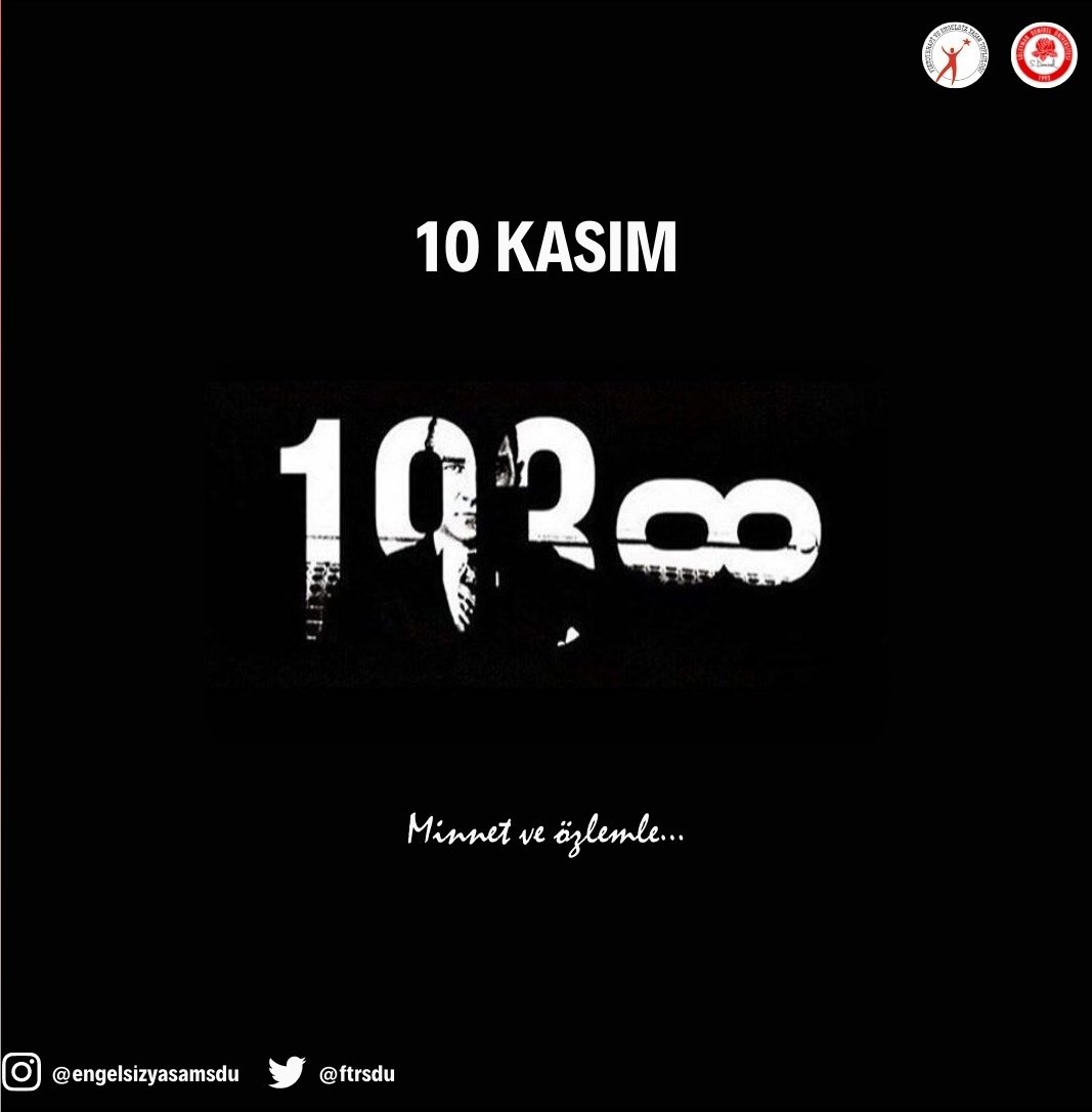 ftrsdu's tweet photo. Saygı,sevgi ve özlemle anıyoruz...
#10Kasım https://t.co/lrWY4mF7u2