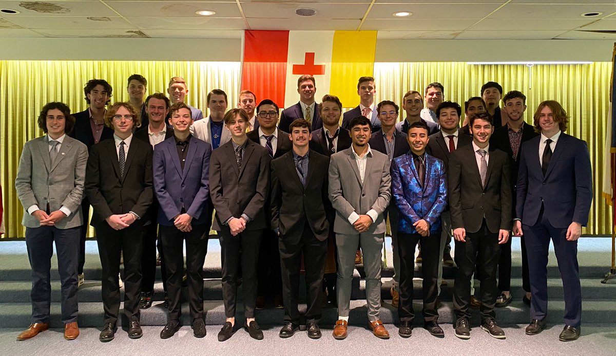 This past Sunday we initiated our fall rush class and now welcome them as Active Members of our chapter. Welcome to the brotherhood pledge class Alpha.