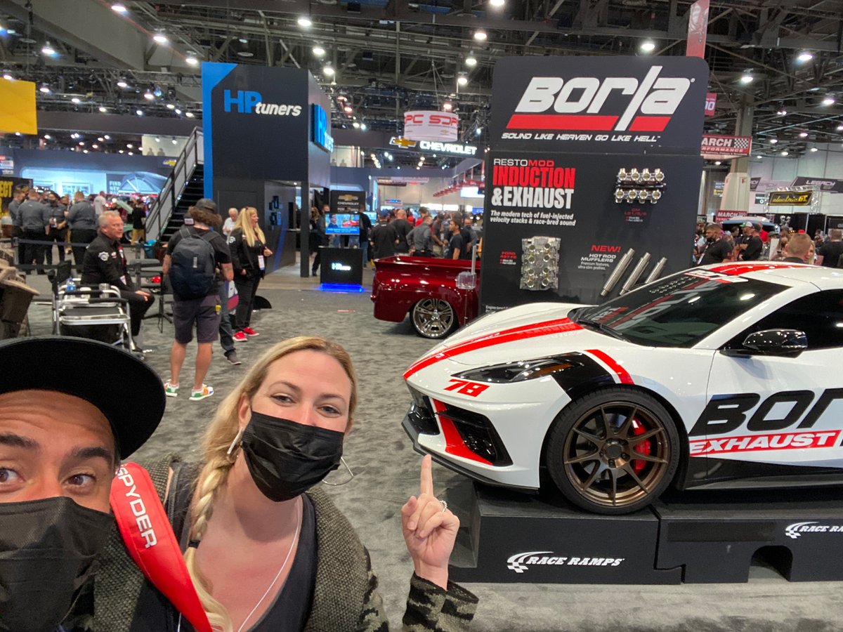 wearescs_'s tweet photo. Oh @SEMASHOW, it's been too long. After a year away, itβs great to see clients like @MothersPolish, @BremboBrakes, @FalkenTire, and @BorlaExhaust bring products and creative ideas back to the showroom floor. #wearescs https://t.co/TPYV2kTxBY