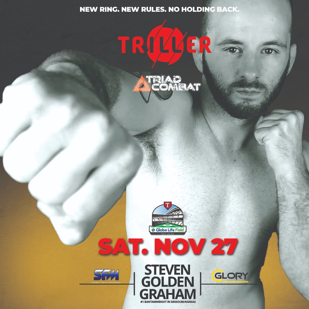 SynergyFighters's tweet photo. #SFM's Steven Golden Graham is currently the #1 ranked Pro Bantamweight in Missouri/Kansas (https://t.co/Ksawv5qlyv)! https://t.co/4WquR9NSTJ