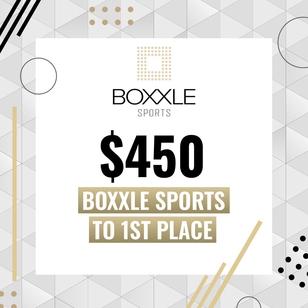 BoxxleSports's tweet photo. 1st place in our $5 entry could land you $450!
Get in on the action!
#NBA #Boxxle #GamblingTwitter https://t.co/7BakJcfBvg