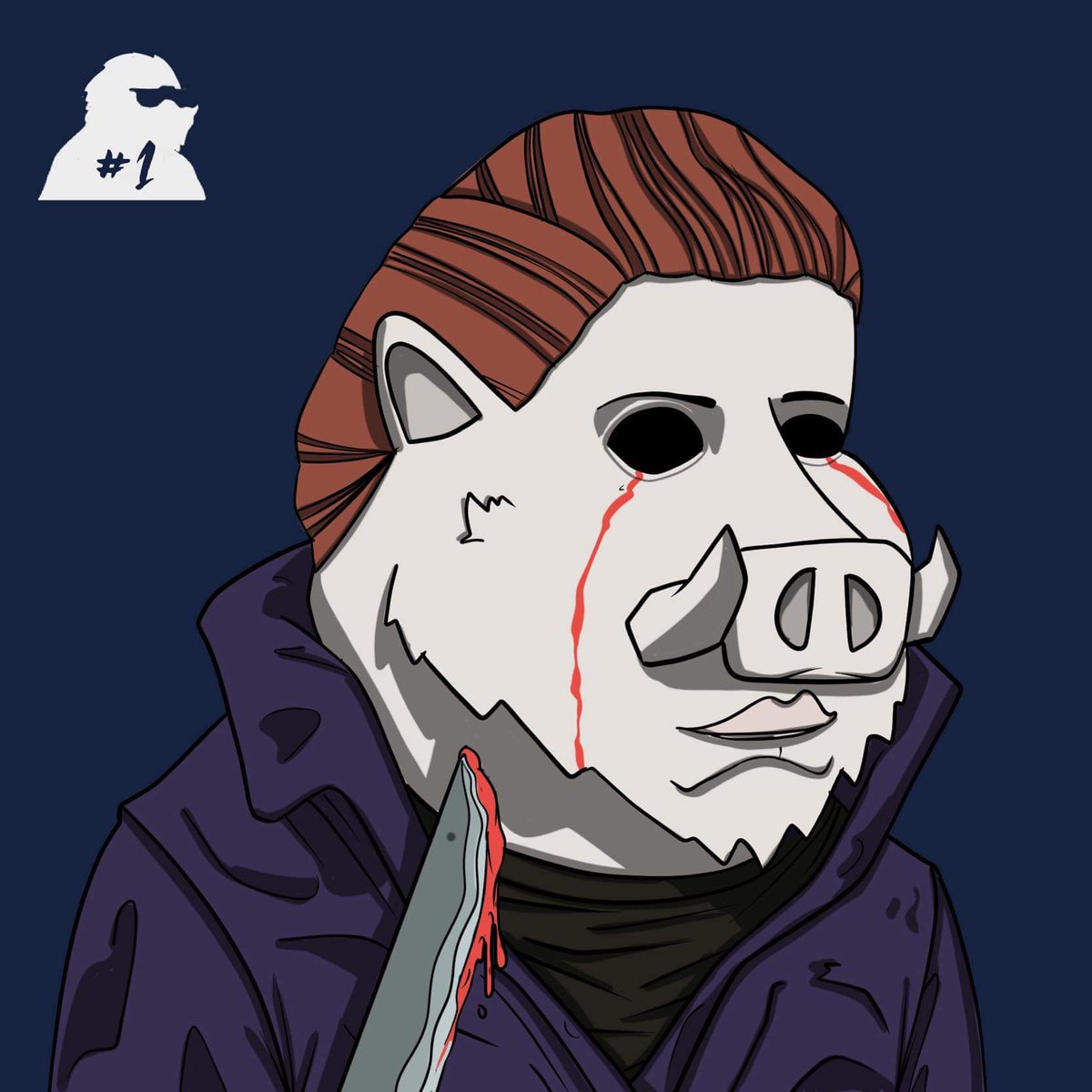 Massimiliano84's tweet photo. @skeletoncrewrip @CryptoBoars handmade by @BoarFreshWilly https://t.co/h2nM8ctnj7