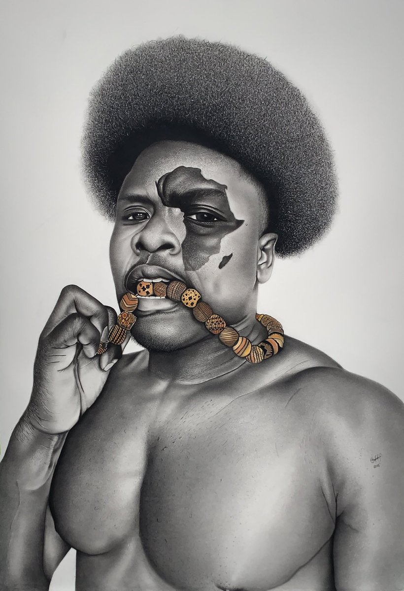 SharbrainS's tweet photo. From the “black heritage “ series
Charcoal, graphite and soft pastels on paper 
Titled: WHERE I’M FROM
Size : 70 X 100 cm
#artwork #African #blackart #ArtistOnTwitter #africaart #charcoalart https://t.co/7KRfBbzEkx