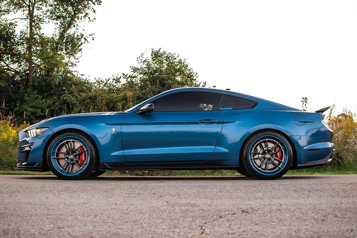 ForgelineWheels's tweet photo. Just try to keep up. With a full treatment by #eastsideautospa, Justin's #ford #mustang #shelby #gt500 on #forgeline #AL307 will leave others in the dust for years to come! https://t.co/ELjgiEl4xv https://t.co/q43IM3B9Uj