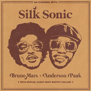 RapTalkv2's tweet photo. So… do y’all think Silk Sonic are gonna drop AOTY Friday? 🤔👇 https://t.co/pISLszwBKL