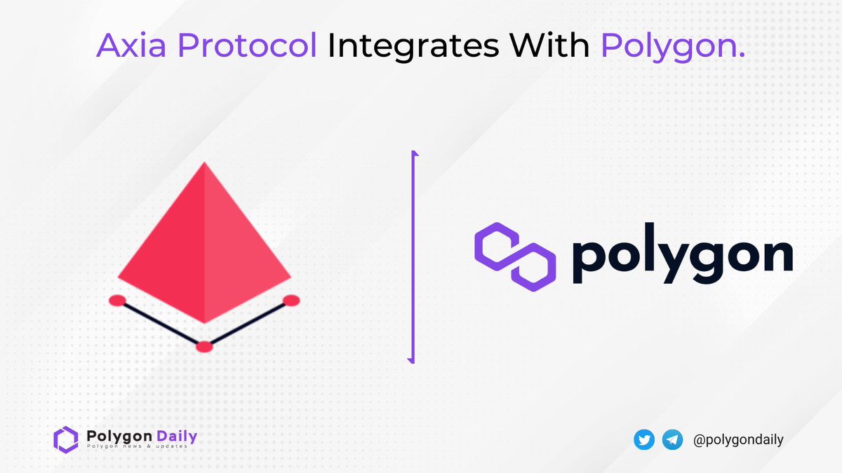 NFTevening's tweet photo. 💥@axiaprotocol has now integrated with @0xPolygon.
😺 $AXIA liquidity is provided on @QuickswapDEX, and trading has gone live on #Polygon Network.
👉More details here: https://t.co/7aNavLlHqr
#MATIC $MATIC #AxiaProtocol https://t.co/p6Hu51sFk4
