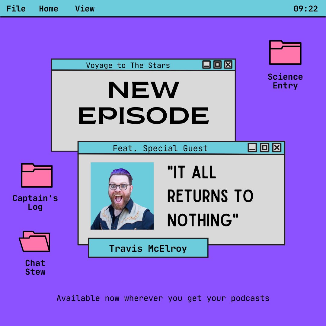 Voyage to the Stars (@vttsofficial) on Twitter photo That new new is out! This week, we have FINALLY found the location of the final piece of Something.
BUT it's currently engulfed by Nothing. Just great.
Feat. special guest <a href="/travismcelroy/">Travis McElroy (Self Parody)</a>, stream now! That new new is out! This week, we have FINALLY found the location of the final piece of Something.
BUT it's currently engulfed by Nothing. Just great.
Feat. special guest <a href="/travismcelroy/">Travis McElroy (Self Parody)</a>, stream now!