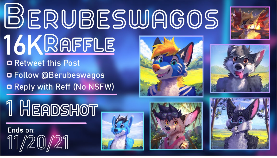 Thank you guys so much for 16k! Its been a fun year >wO!❤️💙💜🧡💚❤️
🔁Retweet
✅Follow
🗨️Reply with your Reference!
Ends 11/20/21