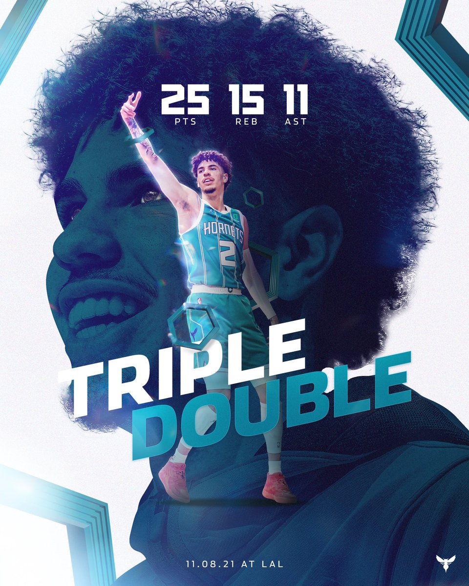 hornets's tweet photo. It was a special homecoming night for @MELOD1P 🕺🛸

#AllFly https://t.co/HTKvFGiz2J