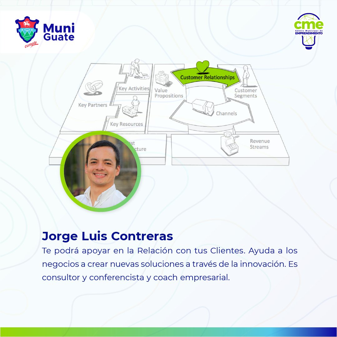 Este jueves nuestro director estará en el taller virtual "Fortalece el Punto Débil de tu Modelo de Negocio" con el tema la Relación con tus Clientes 🗣 Organizado por <a href="/emprende_CME/">CME</a> 
Jueves 11, 3:00 pm
Regístrate aquí 👇🏻 el evento es gratuito
forms.gle/Rfgox1eFWR8PeN…