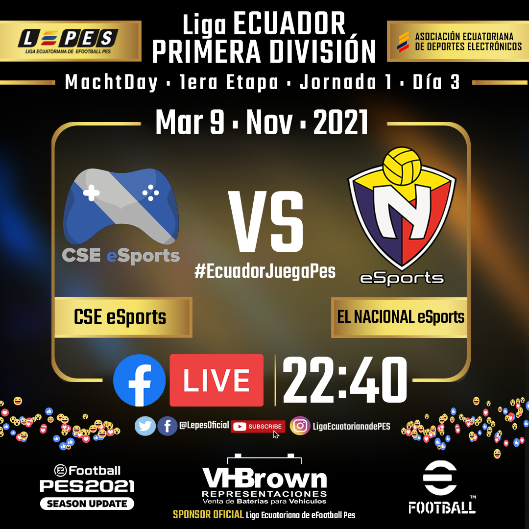 Arranco la temporada en #LEPES  !!
Jornada 1 Martes 8 Nov
#AnormalesEsports vs <a href="/DragonsEsports_/">Dragons E-Sports</a> 
<a href="/CSEmelec/">Club Sport Emelec</a>  vs <a href="/elnacho_eSports/">Club Deportivo El Nacional eSports</a>