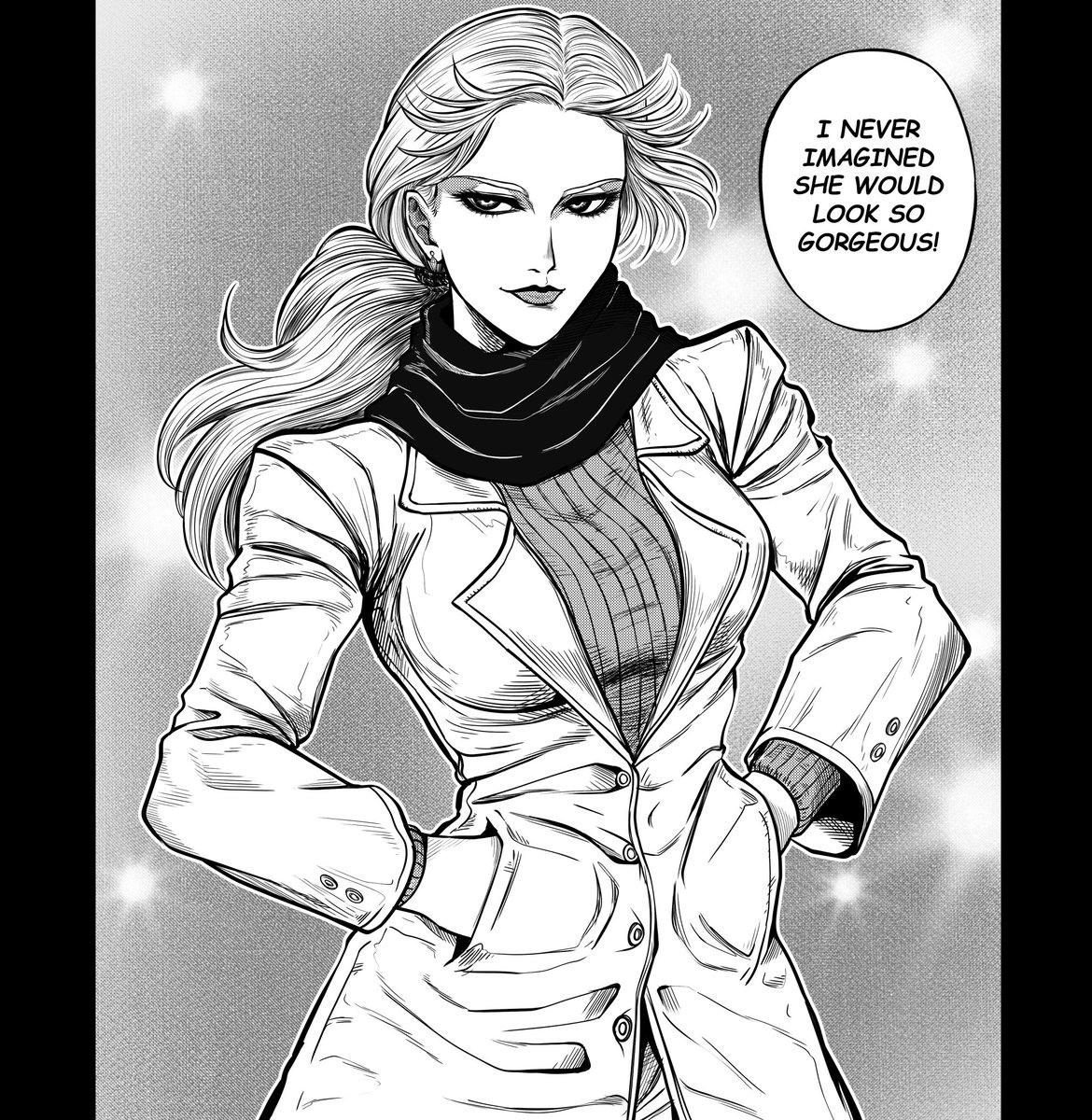landigust's tweet photo. Doing some black and white again! #manga #mangaart #drawing https://t.co/lqNp71lum2