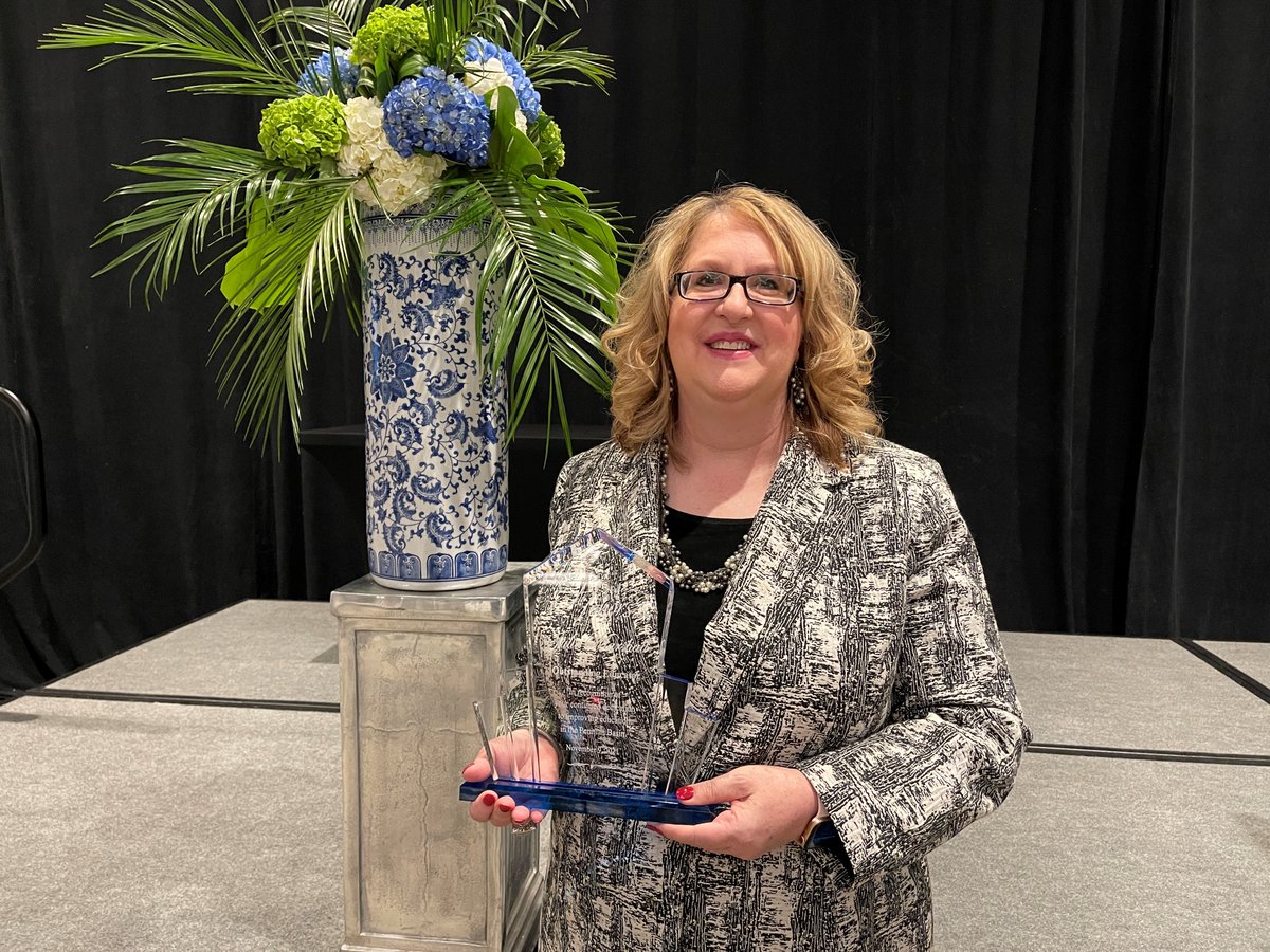 EctorCountyISD's tweet photo. Congratulations to our own @juliegmarshall, principal at @DowlingTigers honored this afternoon as Outstanding Educator at @OdessaCollege #OCHonors2021. https://t.co/tNvlm1po84 https://t.co/9msQEvOqNd