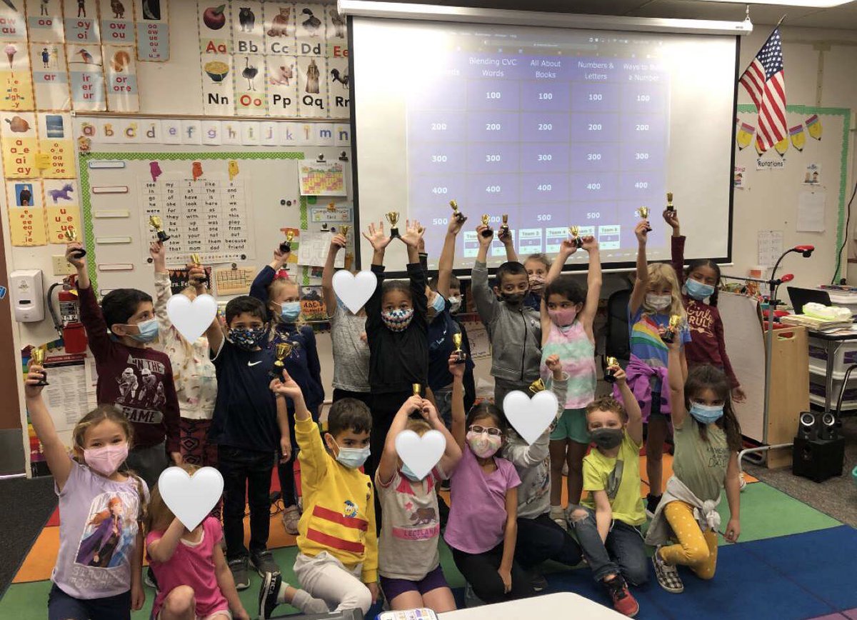 mrs_byaghi's tweet photo. We worked together as a TEAM during our Review Jeopardy Game! We supported one another’s answers, and worked towards the same goal of developing our first quarter standards. 
#mvp6 #wearechampions @LinzFeliberty @bautistat27 @CajonValleyUSD @VistaGrandeCV https://t.co/4fufN0H3RA