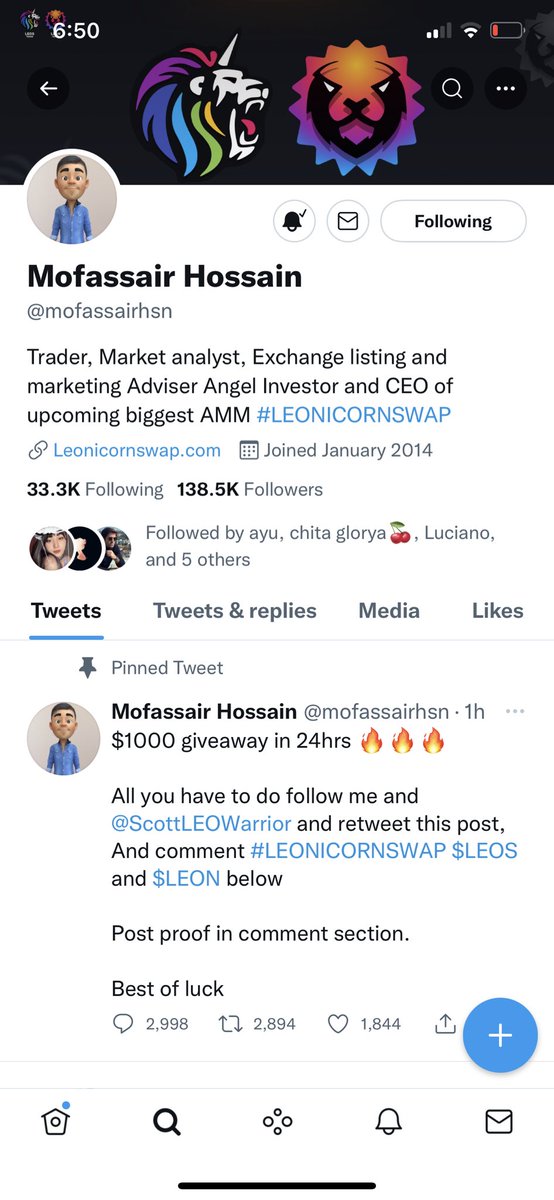 irabilii's tweet photo. @ScottLEOWarrior @mofassairhsn #Manifestingtowinn #manifestingtowin Done thankyou https://t.co/PULuwP3Dpk