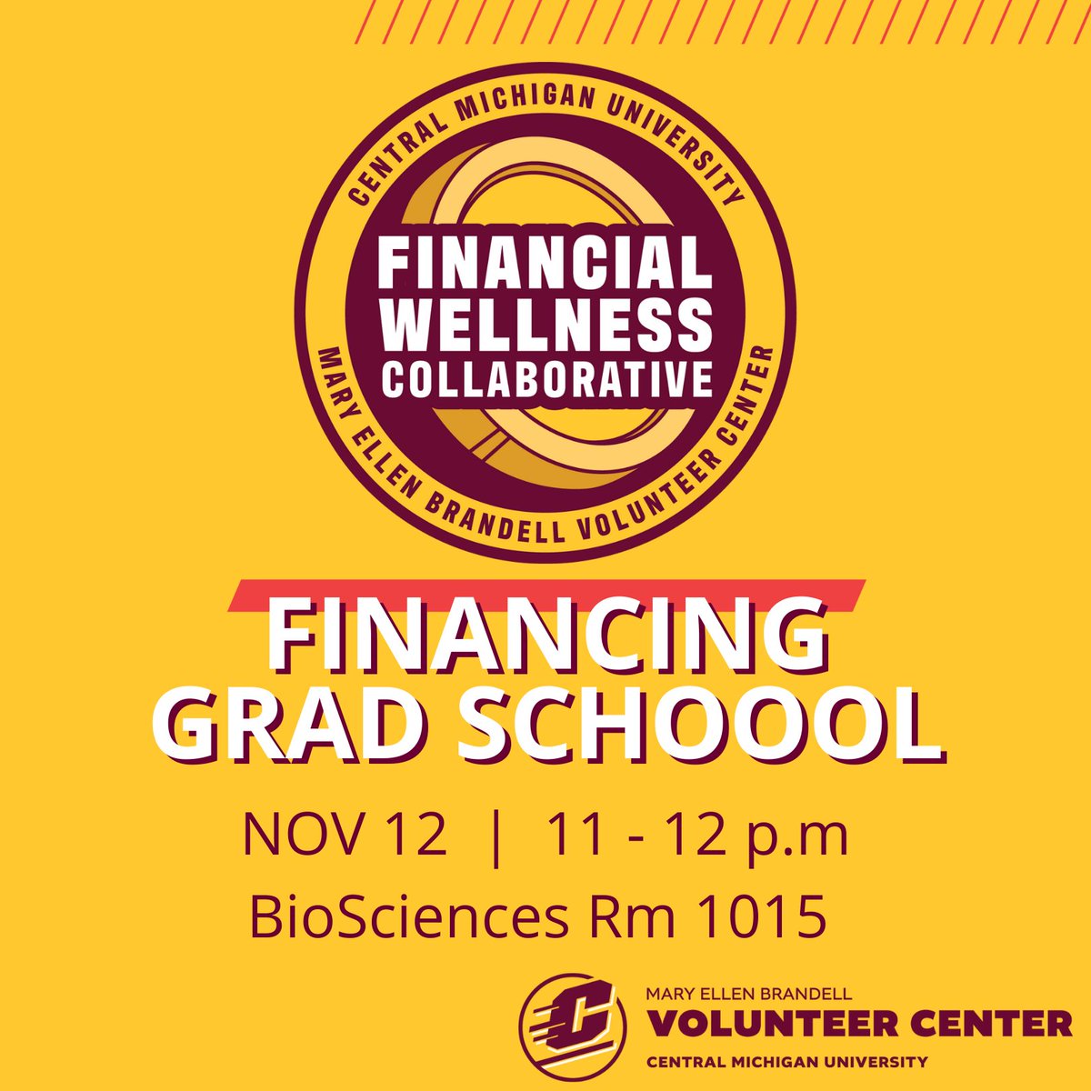 It's Grad School application season and we want to help you navigate the financial cost!

Stop by our drop-in session on November 12th beginning at 11am in BioSciences Rm 1015
