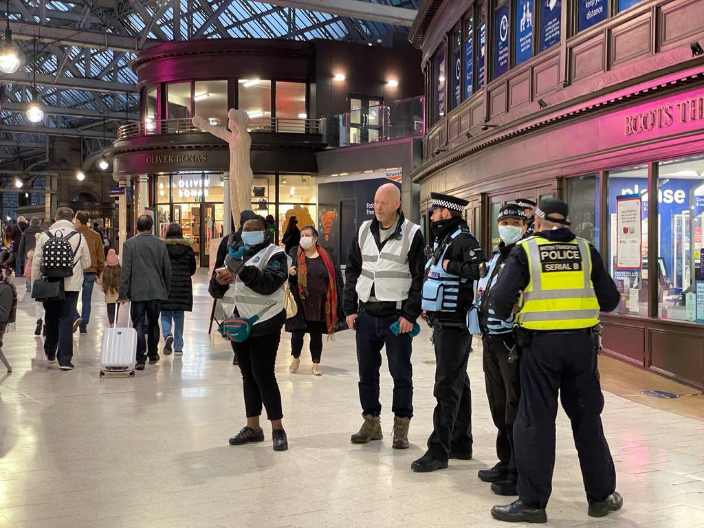 Proud to be part of Keeping Our Cool initiative at COP26 - mediating between police and protesters to facilitate good communication