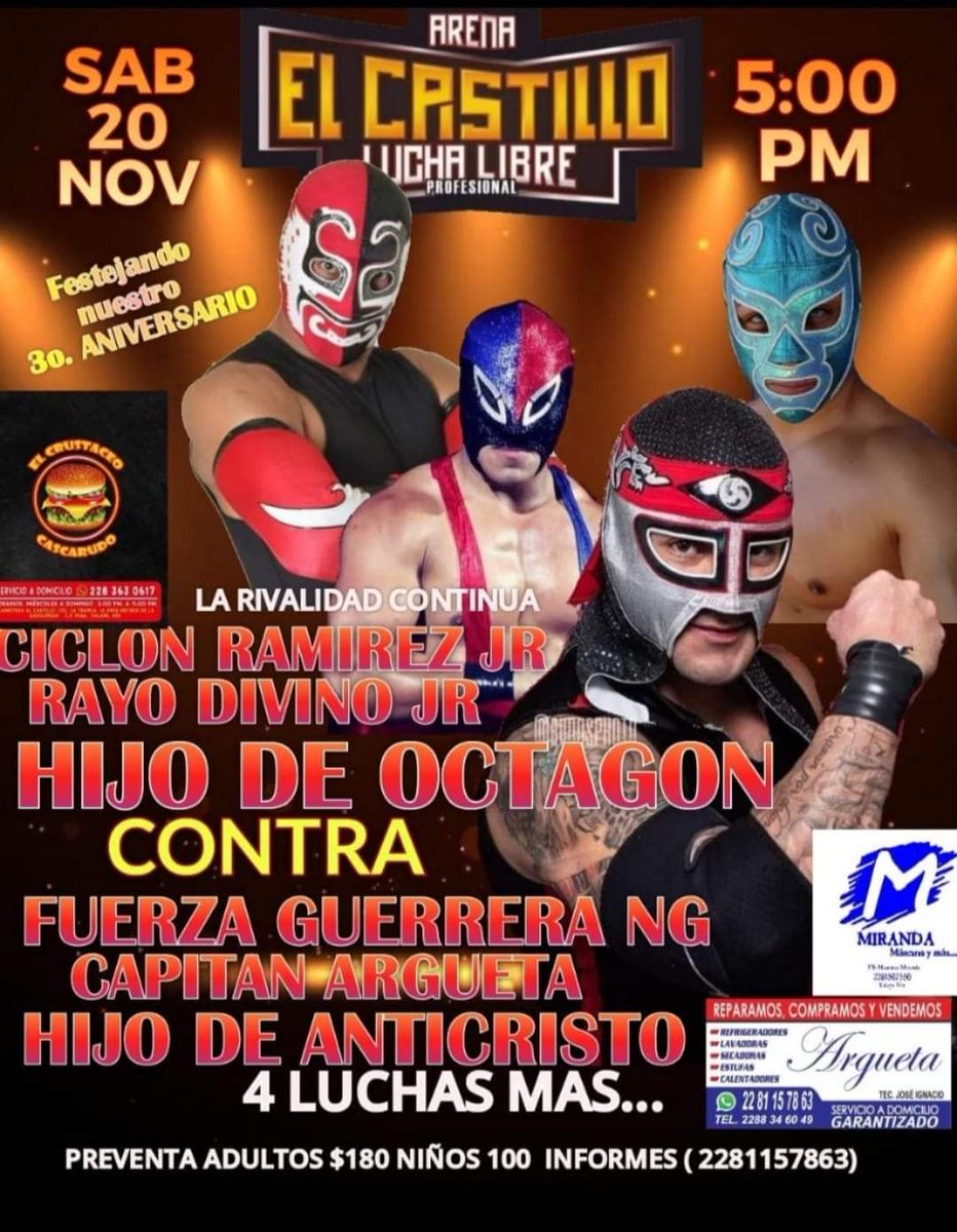 Hijo Octagon oficial tweet media