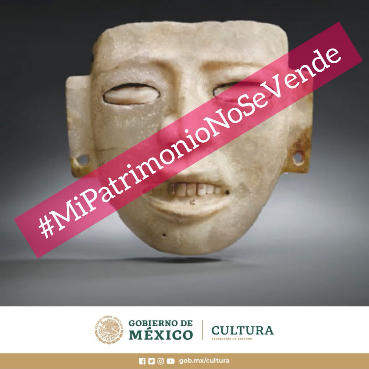 jimeaja's tweet photo. Nuestro patrimonio cultural no es para subastas, ¡Que prevalezca el buen juicio! @ChristiesInc #MiPatrimonioNoSeVende https://t.co/qidz8qroOc